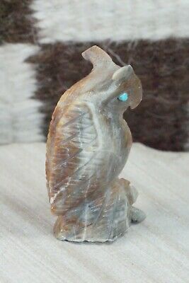 Owl Zuni Fetish Carving - Dana Malani