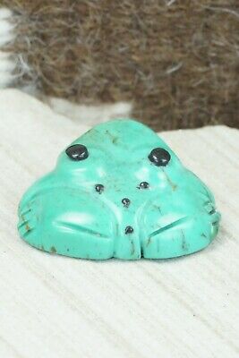 Frog Zuni Fetish Carving - Reynold Lunasee