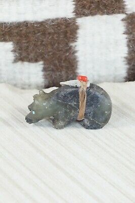 Bear Zuni Fetish Carving - Kevin Quam