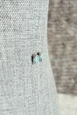 Turquoise & Sterling Silver Earrings - Karla Chavez