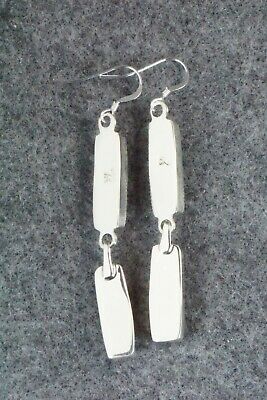 Turquoise & Sterling Silver Earrings - Irvin Tsosie