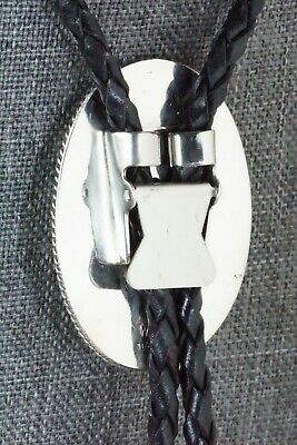 Turquoise & Sterling Silver Bolo Tie - Wilbert Muskett Sr.