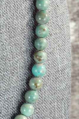 Turquoise & Sterling Silver Necklace - Navajo