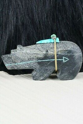 Bear Zuni Fetish Carving - Douglas Martza - High Lonesome Trading