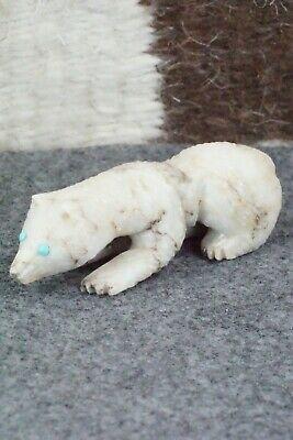 Wolf Zuni Fetish Carving - Jonas Hustito - High Lonesome Trading