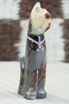 Cat Zuni Fetish Carving - Kenny Chavez