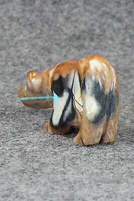 Bear Zuni Fetish Carving - Andres Quandelacy