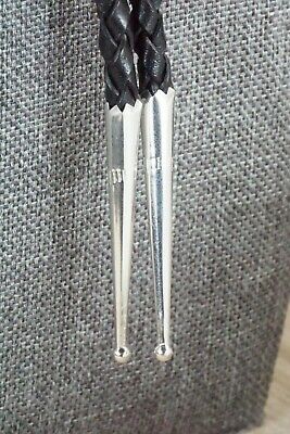 Coral & Sterling Silver Bolo Tie - Delbert Arviso