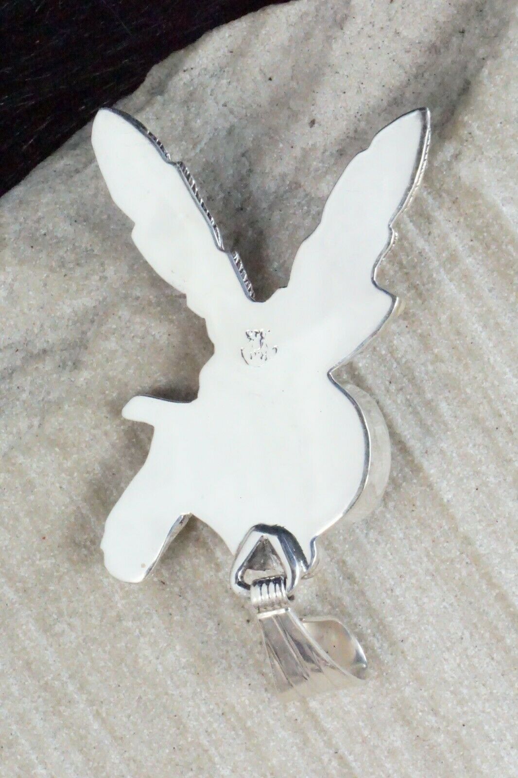Onyx & Sterling Silver Pendant - Genevieve Francisco