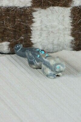 Mountain Lion Zuni Fetish Carving - Danette Laate - High Lonesome Trading