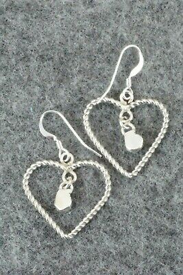 Turquoise & Sterling Silver Earrings - Sylvia Chee