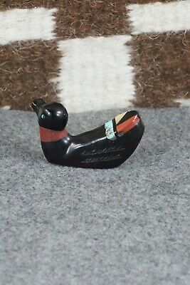 Duck Zuni Fetish Carving - Steven Natachu