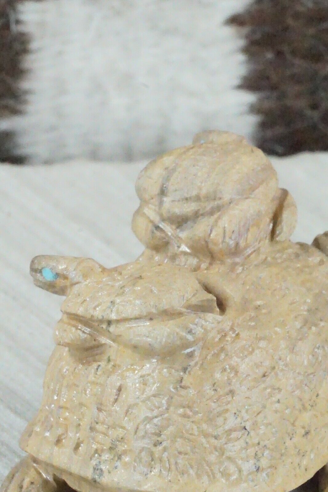 Turtle Zuni Fetish Carving - Michelle Cheama