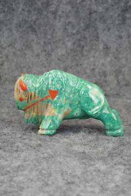 Buffalo Zuni Fetish Carving - Andres Quandelacy