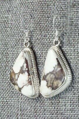 Wild Horse & Sterling Silver Earrings - Annie Spencer
