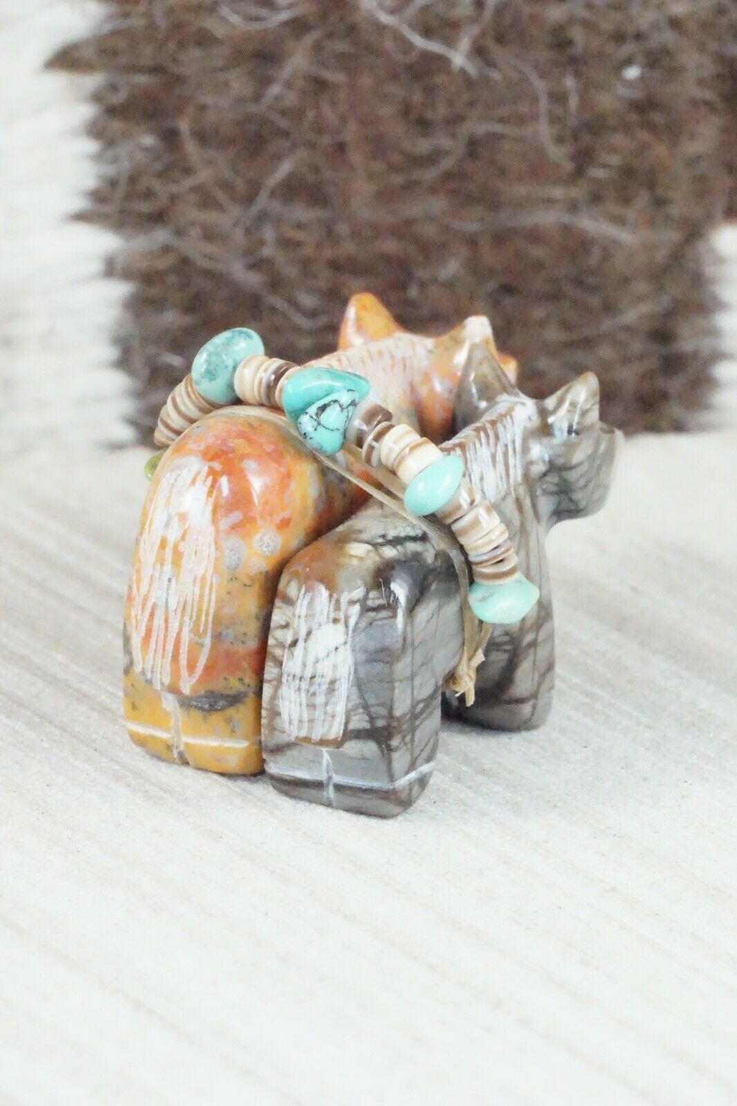 Horse Zuni Fetish Carving - Daisy Natewa - High Lonesome Trading
