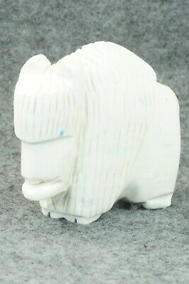 Buffalo Zuni Fetish Carving - Gilbert Lonjose