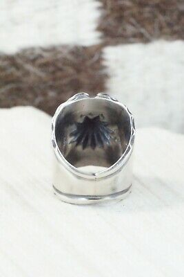Navajo Sterling Silver Ring - Delbert Gordon - Size 10.5