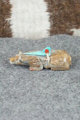 Badger Zuni Fetish Carving - Alex Tsethlikai