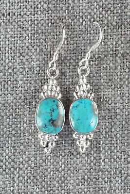 Turquoise & Sterling Silver Earrings - Judy Largo