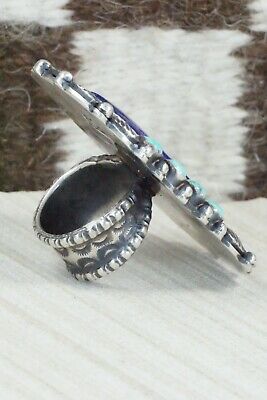 Lapis & Sterling Silver Ring - Shawn Cayatineto - Size 7.5