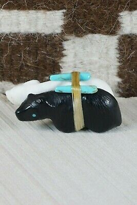 Bear Zuni Fetish Carving - Herbert Halate - High Lonesome Trading