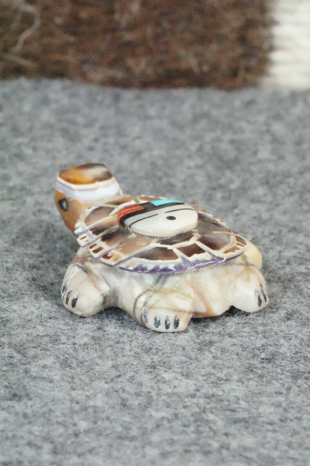 Turtle Zuni Fetish Carving - Darrin Boone