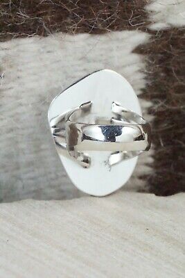 Turquoise & Sterling Silver Ring - Jimson Belin - Size 5.75