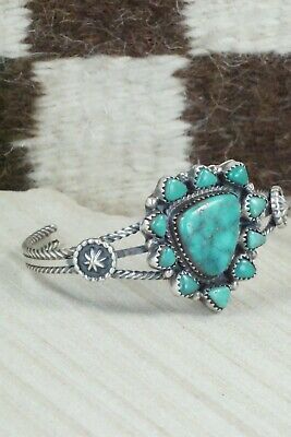 Turquoise & Sterling Silver Bracelet - Roberta Begay