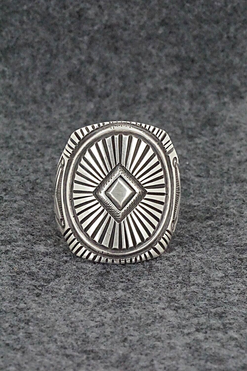 Sterling Silver Ring - Calvin Martinez - Size 8