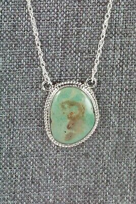 Navajo Turquoise & Sterling Silver Necklace - Annie Spencer