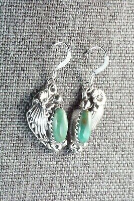 Turquoise & Sterling Silver Earrings - KimMarie Whitehorse