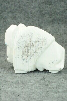 Buffalo Zuni Fetish Carving - Gilbert Lonjose