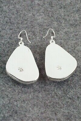 Turquoise and Sterling Silver Earrings - Sharon McCarthy