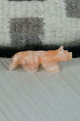 Wolf Zuni Fetish Carving - Rosella Soseeah - High Lonesome Trading