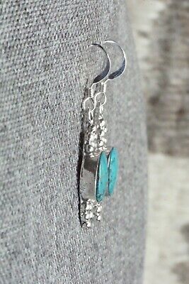 Turquoise & Sterling Silver Earrings - Judy Largo