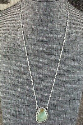Navajo Turquoise & Sterling Silver Necklace - Annie Spencer
