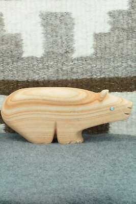Bear Zuni Fetish Carving - Ronnie Lunasee