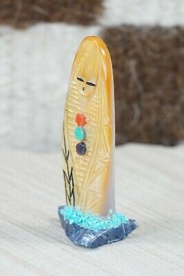 Corn Maiden Zuni Fetish Carving - Gloria Chattin
