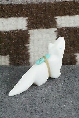 Wolf Zuni Fetish Carving - Herbert Halate