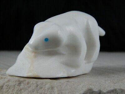 Badger Zuni Fetish Carving - Cameron Nastacio - High Lonesome Trading