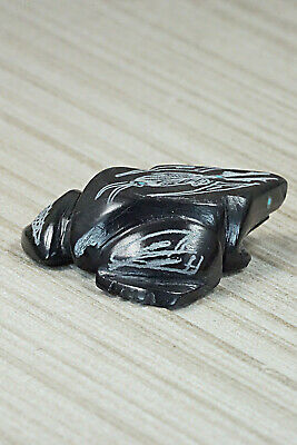 Frog Zuni Fetish Carving - Adrian Cachini