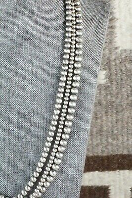 3 Strand Sterling Silver Necklace - Jan Mariano