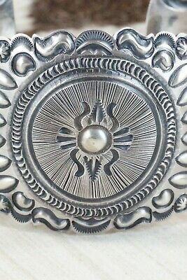Navajo Sterling Silver Bracelet - Eugene Charley
