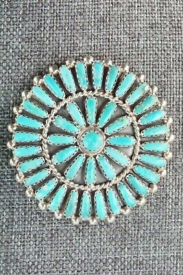 Turquoise & Sterling Silver Earrings - Philena Byjoe