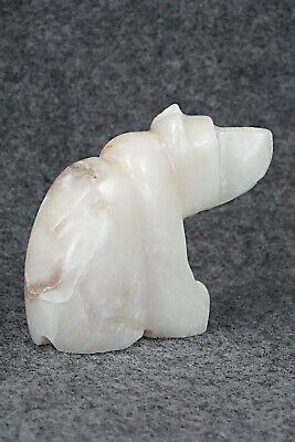 Bear Zuni Fetish Carving - Gilbert Lonjose