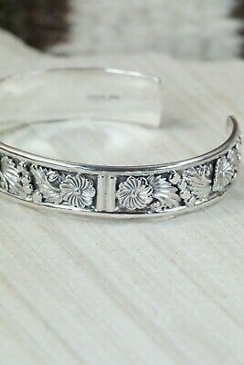 Sterling Silver Floral Bracelet - Tom Dinesto