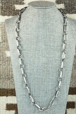 Sterling Silver Chain Necklace - Lawrence Yazzie