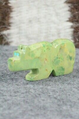 Bear Zuni Fetish Carving - Bernard Laiwakete