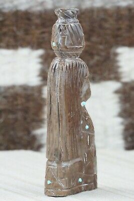 Corn Maiden Zuni Fetish Carving - Michael Laweka